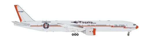 Herpa 539173 - 1:500 - American Airlines B777-300ER AA Flagship Heritage - N735AT